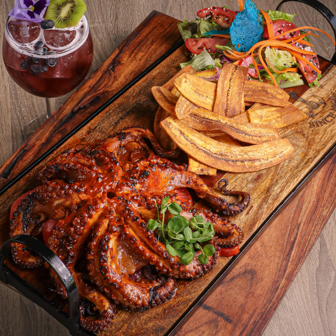 Pulpo Zarandeado