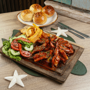 Camarones zarandeados