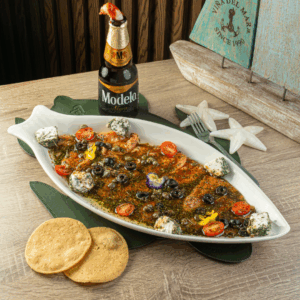 Carpaccio de salmón