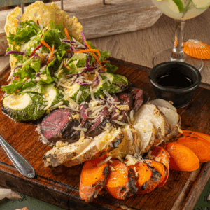 Ensalada de vegetales salvajes