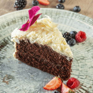 Pastel de Chocolate Blanco