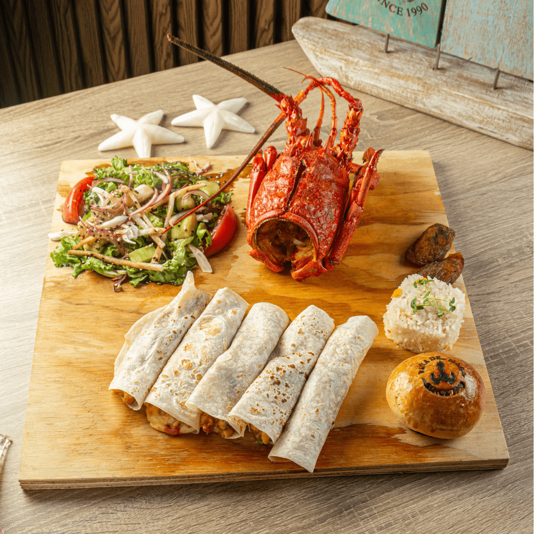 Burritos de langosta