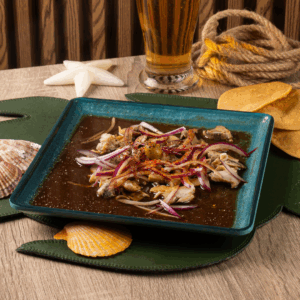 Botana de caracol a la vinagreta