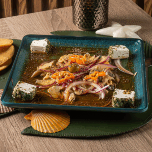 Botana de caracol al paye