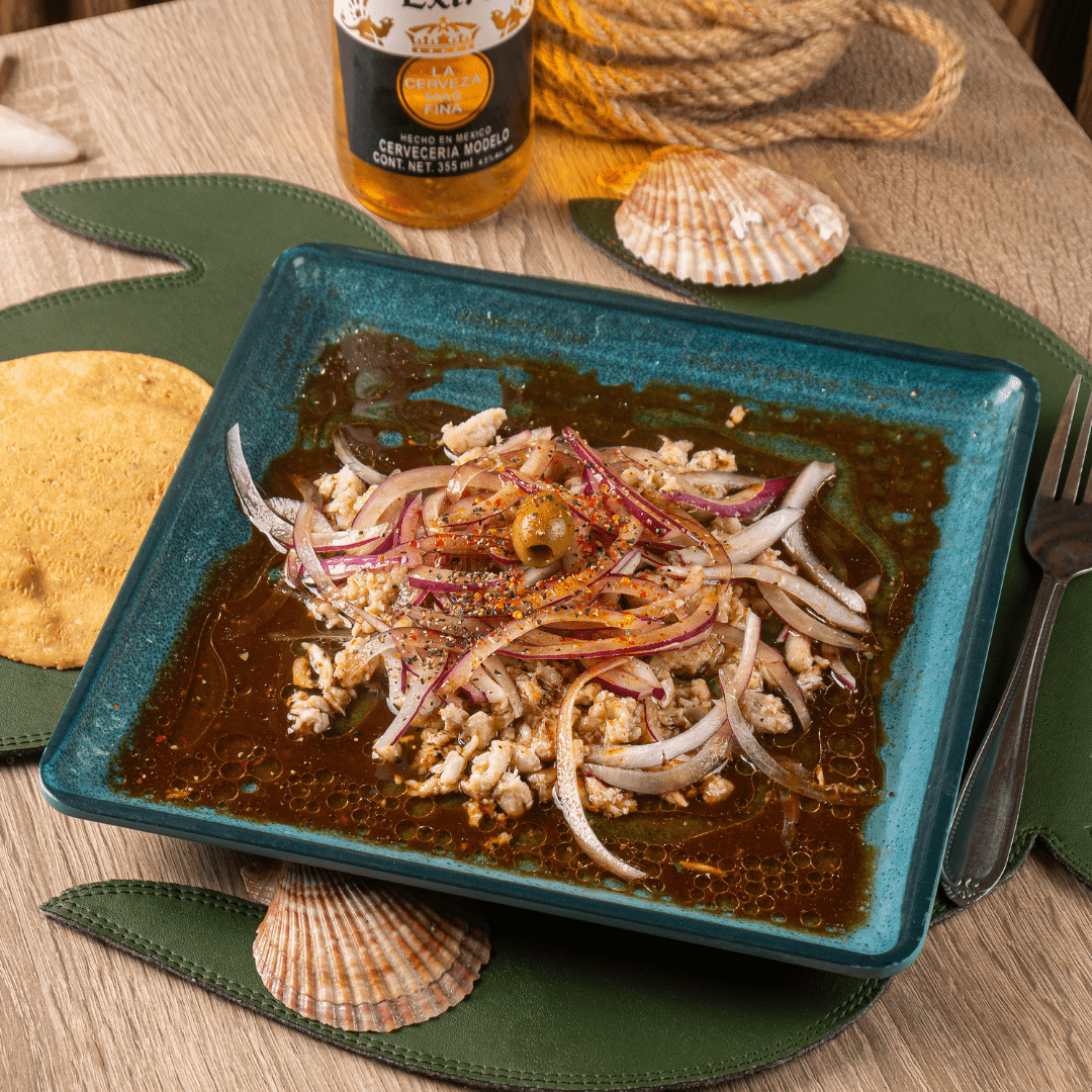 Botana de Jaiba a la Vinagreta