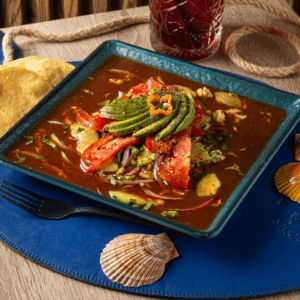 Botana de Jaiba al Clamato