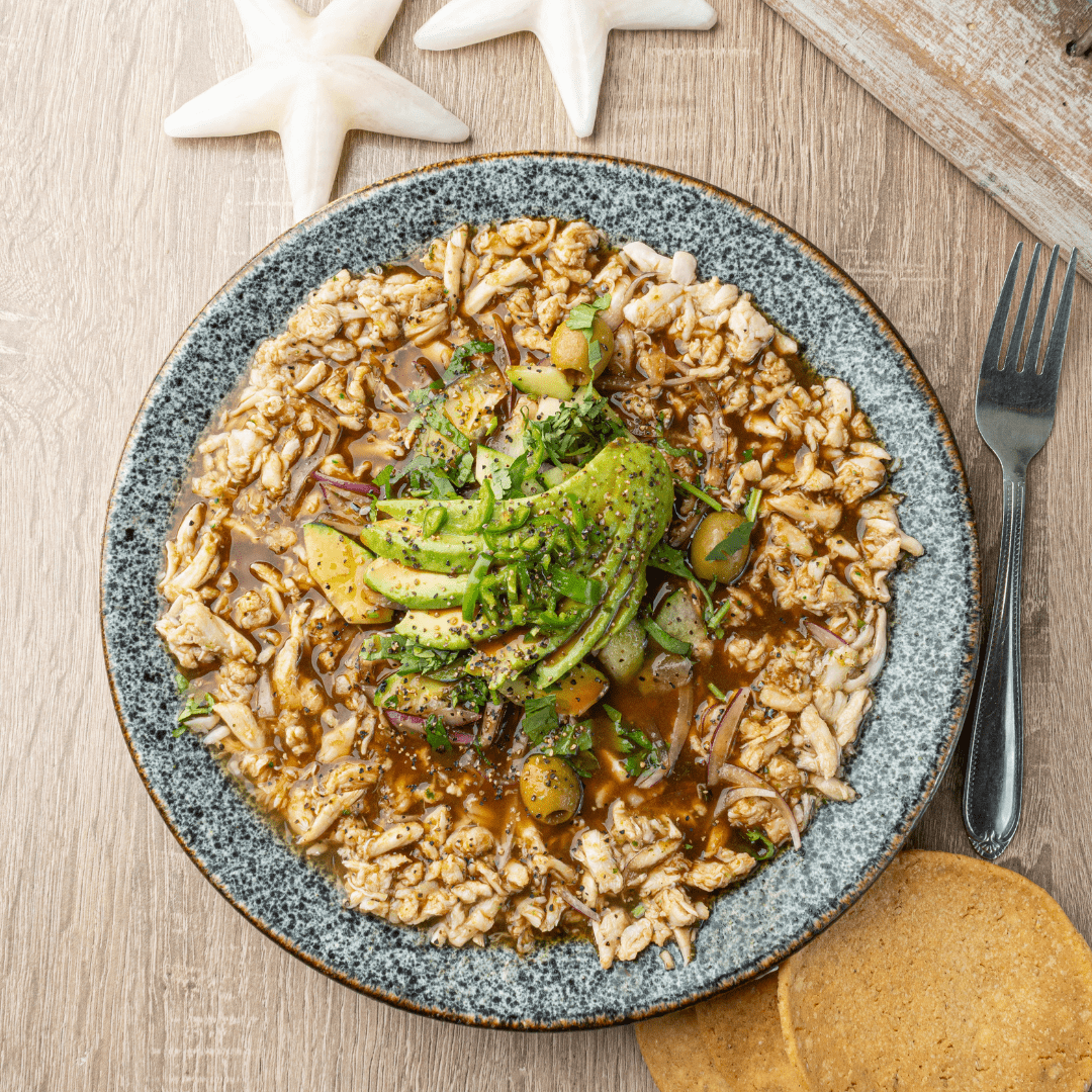 Botana de Jaiba al Verde Grande