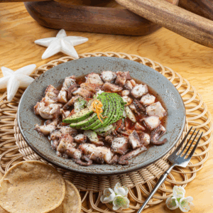Botana de Pulpo al Clamato Grande