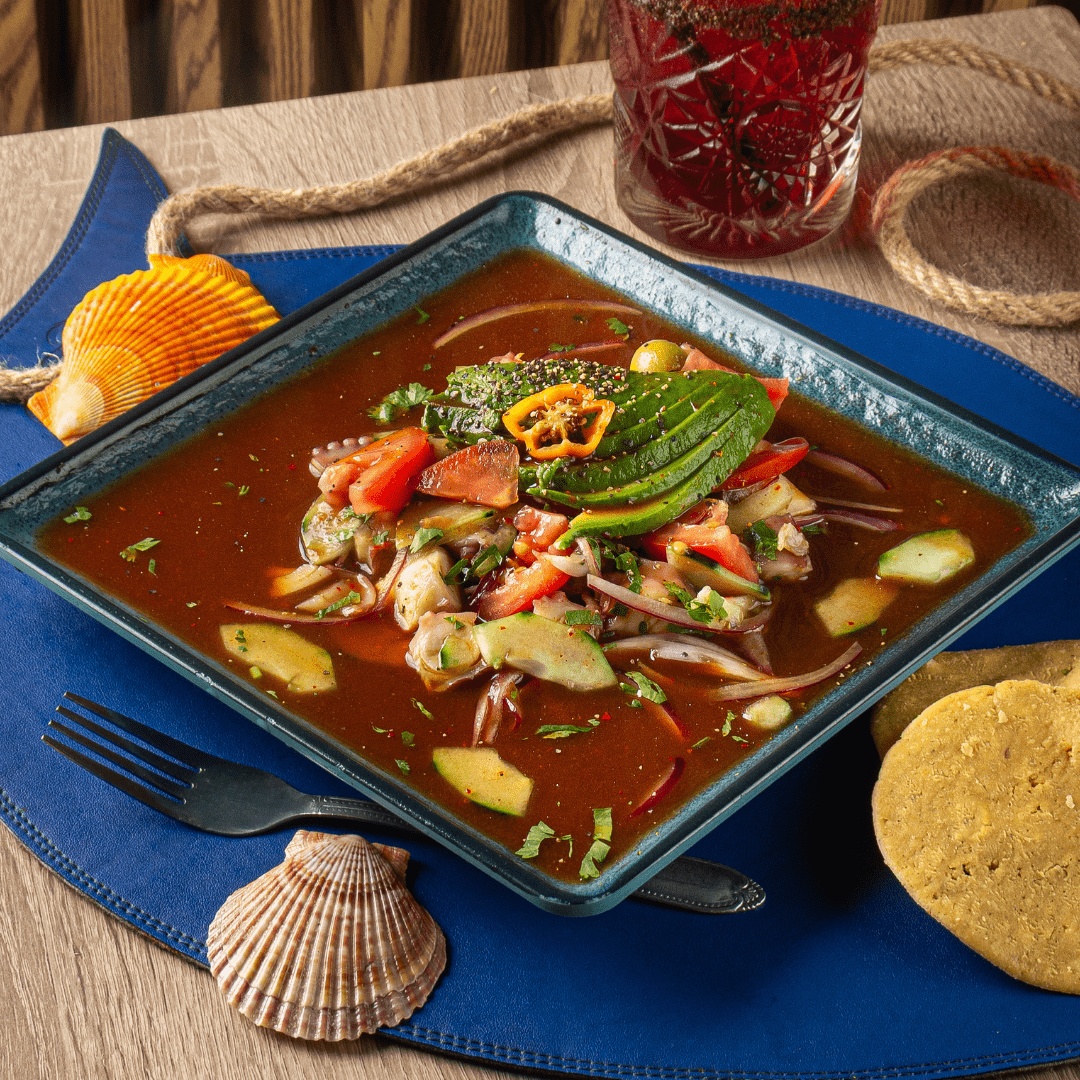 Botana de Pulpo al Clamato