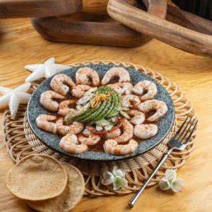 Botana de Camarón al Clamato Grande