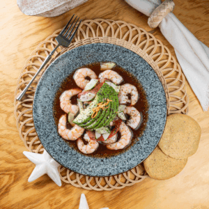 Botana de Camarón al Clamato Mediana