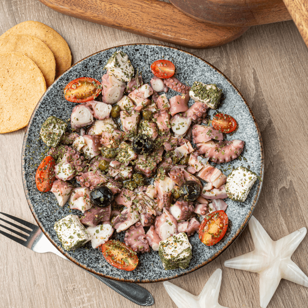 Botana de Pulpo a las Finas Hierbas Grande